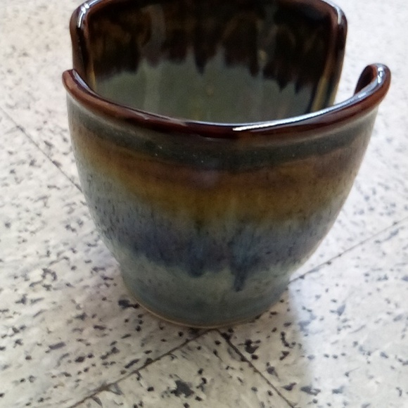 Sponge Holder - Hamada & Purple Georgetown Pottery - Picture 5 of 11